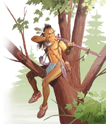 Loinclothed hobby; Obr�zek dne - the picture od the day - �awa rel - l'ultimo dei Mohicani - Posledn� Mohyk�n