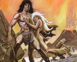Loinclothed hobby; Obr�zek dne - the picture od the day - �awa rel - Loincloths in Tongua comics
