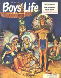 Loinclothed hobby; Obr�zek dne - the picture od the day - �awa rel - loincloths from Creig Flessel's Boy's Life cover, 1959