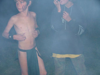 Loinclothed hobby; Obr�zek dne - the picture od the day - �awa rel - Chlapeck� indi�nsk� odd�l. Srpen, 2005  