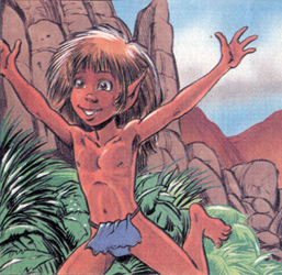 Loinclothed hobby; Obr�zek dne - the picture od the day - �awa rel - ElfQuest, Bowki  