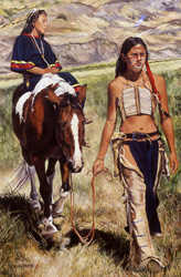 Loinclothed hobby; Obr�zek dne - the picture od the day - �awa rel - Focused loincloth on a youth