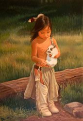 Loinclothed hobby; Obr�zek dne - the picture od the day - �awa rel - Jane Bradley--Rabbit's Foot