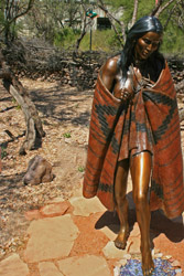 Loinclothed hobby; Obr�zek dne - the picture od the day - �awa rel -  Indian Maiden -  Karin Newby 
