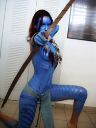 Loinclothed hobby; Obr�zek dne - the picture od the day - �awa rel -  Avatar Neytiri cosplays 
