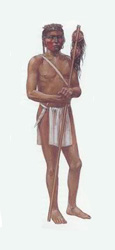 Loinclothed hobby; Obr�zek dne - the picture od the day - �awa rel -  Choctaw Indians