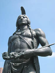 Loinclothed hobby; Obr�zek dne - the picture od the day - �awa rel -  Massasoit 