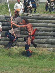 Loinclothed hobby; Obr�zek dne - the picture od the day - �awa rel -  Native indian reenacting