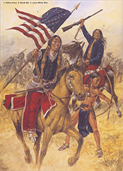 Loinclothed hobby; Obr�zek dne - the picture od the day - �awa rel -  Black Elk, Indi�ni od Little Big Horn - ilustrace