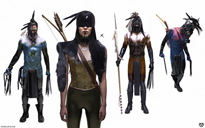 Loinclothed hobby; Obr�zek dne - the picture od the day - �awa rel -  Virgil Ortiz - Venutian Soldiers
