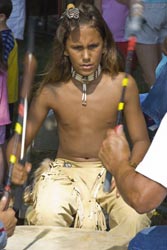 Loinclothed hobby; Obr�zek dne - the picture od the day - �awa rel -  Drummer - Great Falls, Virginia