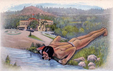 Loinclothed hobby; Obr�zek dne - the picture od the day - �awa rel - Chief Health Water at Richardson Springs 
