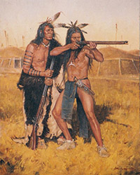 Loinclothed hobby; Obr�zek dne - the picture od the day - �awa rel - Cheyenne Dog Soldier by Steve Lang 