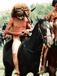 Loinclothed hobby; Obr�zek dne - the picture od the day - �awa rel - Native indian reenacting, USA - Killsmany 1209 