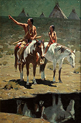 Loinclothed hobby; Obr�zek dne - the picture od the day - �awa rel - David Mann, Starry Path 