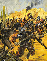 Loinclothed hobby; Obr�zek dne - the picture od the day - �awa rel - Graham Coton, Spanish Conquistadors