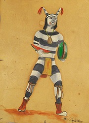 Loinclothed hobby; Obr�zek dne - the picture od the day - �awa rel - B.W. Quintana, Hano Clown 