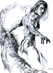 Loinclothed hobby; Obr�zek dne - the picture od the day - �awa rel - Boris Vallejo, Tarzan 