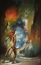 Loinclothed hobby; Obr�zek dne - the picture od the day - �awa rel -  Boris Vallejo, Red Sonja - Star of Doom  