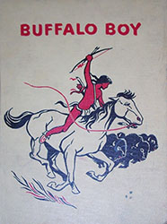 Loinclothed hobby; Obr�zek dne - the picture od the day - �awa rel -   Buffalo Boy, book scan cover  