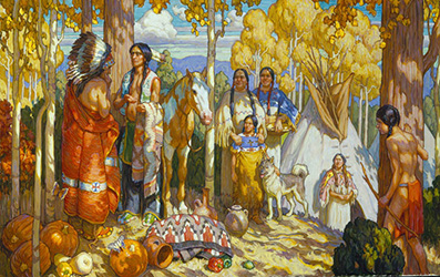 Loinclothed hobby; Obr�zek dne - the picture od the day - �awa rel - Tim Solliday, The suitor, 1925