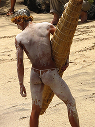 Loinclothed hobby; Obr�zek dne - the picture od the day - �awa rel - Tapati Rapa Nui, February 04, 2010 - franck terme