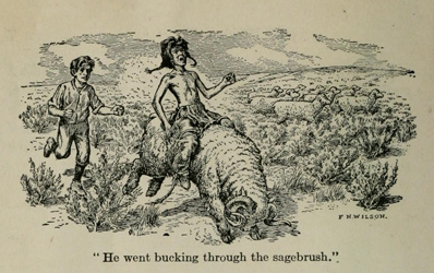 Loinclothed hobby; Obr�zek dne - the picture od the day - �awa rel - The white indian boy, written and ilustrated by F.L. Wilson, World Book Company, 1922 