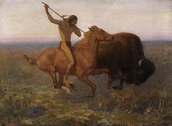 Loinclothed hobby; Obr�zek dne - the picture od the day - �awa rel - Edwin Willard Deming