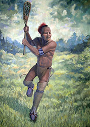 Loinclothed hobby; Obr�zek dne - the picture od the day - �awa rel - Dave Fadden, Lax player