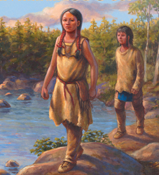 Loinclothed hobby; Obr�zek dne - the picture od the day - �awa rel - Kathy-jo Wargin, The Legend of Minnesota, 2006 