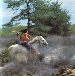 Loinclothed hobby; Obr�zek dne - the picture od the day - �awa rel - TV Francais - Les Indiens, 1965 