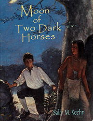 Loinclothed hobby; Obr�zek dne - the picture od the day - �awa rel - Moon of Two Dark Horses, Sally M. Keehn 