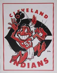 Loinclothed hobby; Obr�zek dne - the picture od the day - �awa rel - Indians Baseball Yearbook, 1957 
