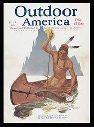 Loinclothed hobby; Obr�zek dne - the picture od the day - �awa rel - Outdoor America, June 1925