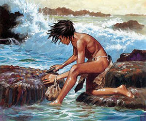 Loinclothed hobby; Obr�zek dne - the picture od the day - �awa rel - Pierre Joubert 