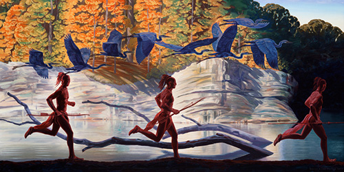 Loinclothed hobby; Obr�zek dne - the picture od the day - �awa rel - Bryan Haynes, Osage River II