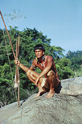 Loinclothed hobby; Obr�zek dne - the picture od the day - �awa rel - Robinson Crusoe, movie, 2003, Loinclothed Nicolas Cazale