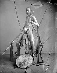 Loinclothed hobby; Obr�zek dne - the picture od the day - �awa rel - Frank H. Cushing Posing As Dakota Warrior