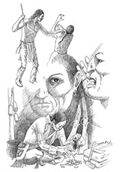 Loinclothed hobby; Obr�zek dne - the picture od the day - �awa rel - John Kahionhes Fadden, World of Haudenosaunee
