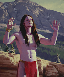 Loinclothed hobby; Obr�zek dne - the picture od the day - �awa rel - Davis Stan, A Vision of Strength and Courage