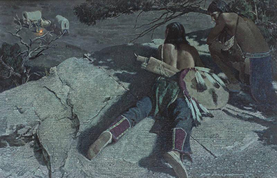 Loinclothed hobby; Obr�zek dne - the picture od the day - �awa rel - Don Spaulding, Eyes of the Night  <