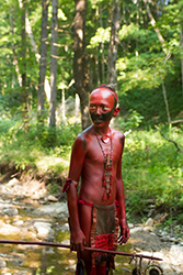 Loinclothed hobby; Obr�zek dne - the picture od the day - �awa rel - CBWP, Oriskany: Gelston Castle, NY 2012 # 2/6