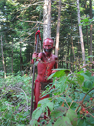 Loinclothed hobby; Obr�zek dne - the picture od the day - �awa rel - CBWP, Oriskany: Gelston Castle, NY 2012 # 2/6