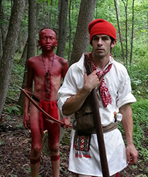 Loinclothed hobby; Obr�zek dne - the picture od the day - �awa rel - CBWP - Montcalm's Cross: Ft. Ticonderoga 2013 # 3/6