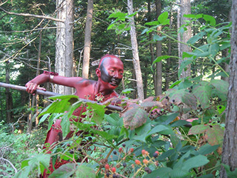 Loinclothed hobby; Obr�zek dne - the picture od the day - �awa rel - CBWP, Oriskany: Gelston Castle, NY 2012 # 6/6