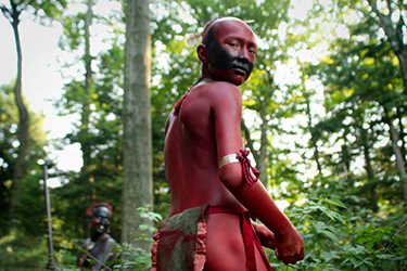 Loinclothed hobby; Obr�zek dne - the picture od the day - �awa rel - CBWP, Oriskany: Gelston Castle, NY 2012 # 6/6