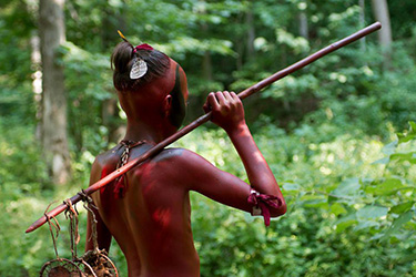 Loinclothed hobby; Obr�zek dne - the picture od the day - �awa rel - CBWP, Oriskany: Gelston Castle, NY 2012 # 6/6