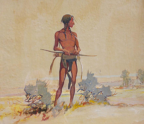 Loinclothed hobby; Obr�zek dne - the picture od the day - �awa rel - J.K. Ralston, Chief Washakie