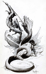 Loinclothed hobby; Obr�zek dne - the picture od the day - �awa rel - Frank Frazetta, At the Earth's Core