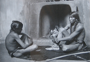 Loinclothed hobby; Obr�zek dne - the picture od the day - �awa rel -  Ludwig Briand, Un indien dans la ville